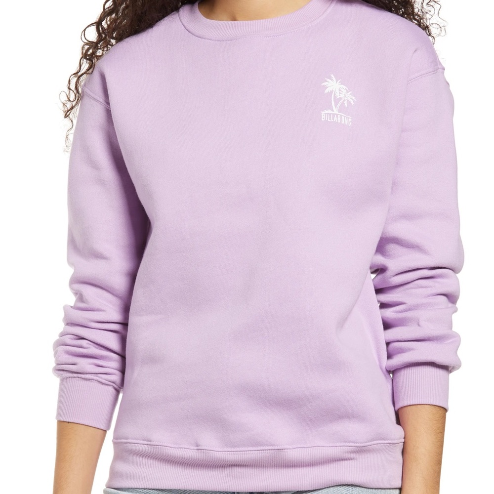 billabong lilac beach crewneck!